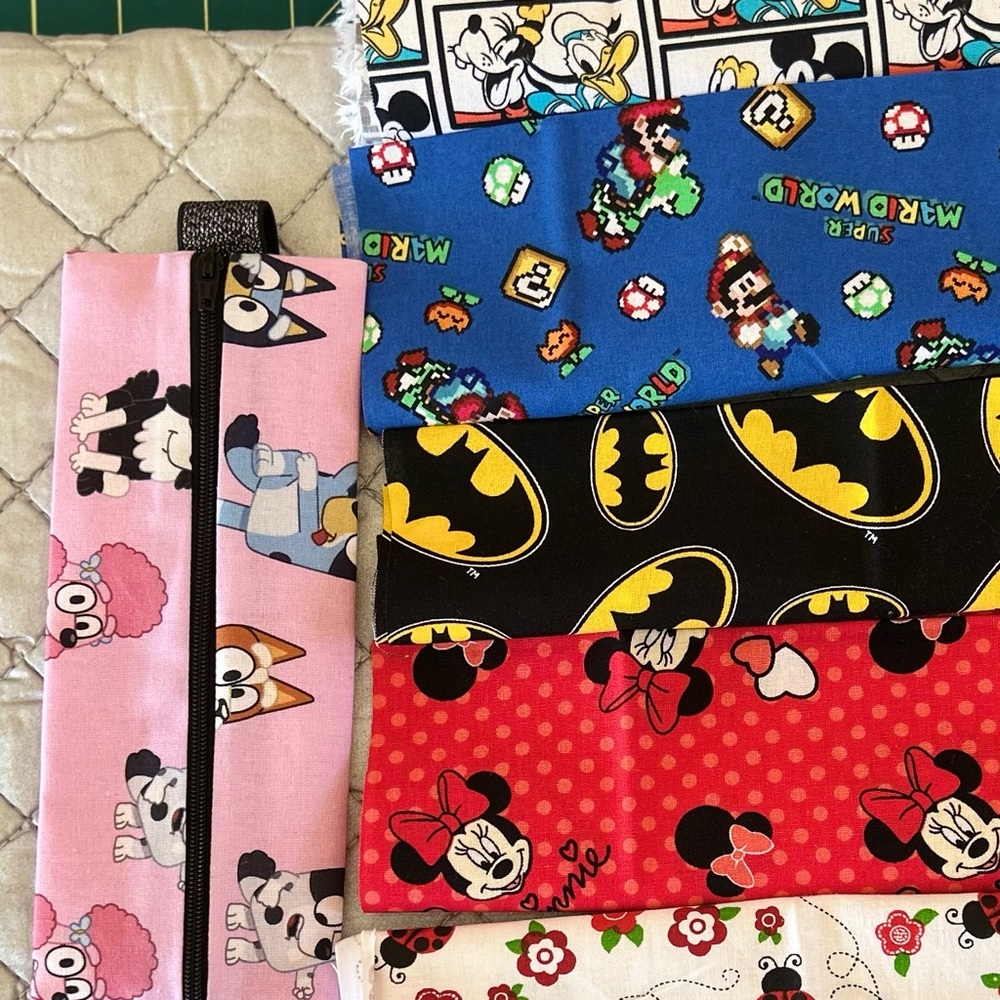 Pencil case from fabric 100% handmade